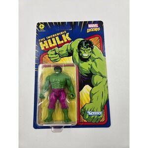 Marvel Legends Retro Hulk 3.75 Inch Action Figure Hasbro Kenner